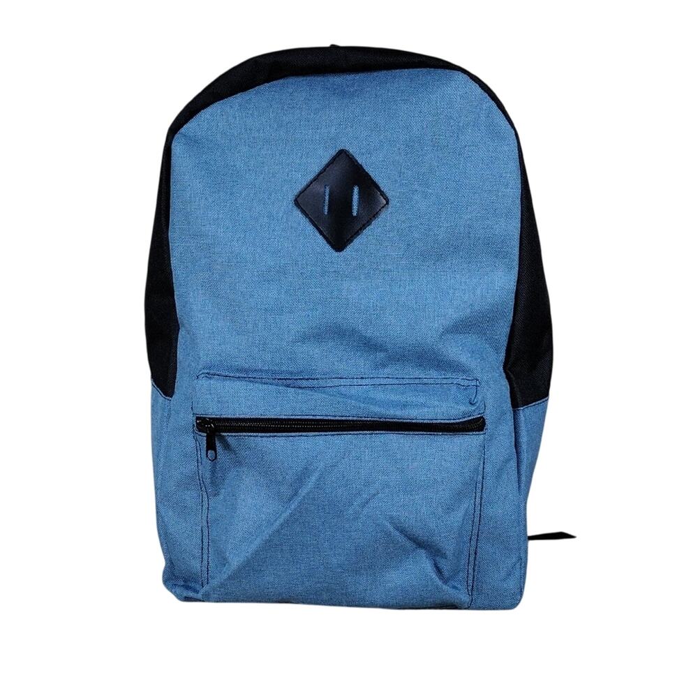 Stylish Blue Black School College Casual Every Day Utility Unisex Backpack